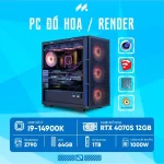PC RENDER i9-4070 (i9-14900K, RTX 4070 OC 12GB, Ram 64GB DDR5, SSD 1TB, 1000W) #3
